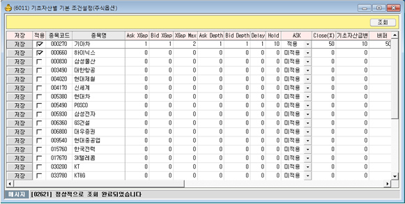 LP Basic Condition Setting